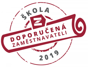 Logo - pečeť udělovaná zaměstnavateli doporučeným školám.